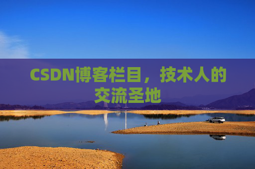 CSDN博客栏目，技术人的交流圣地